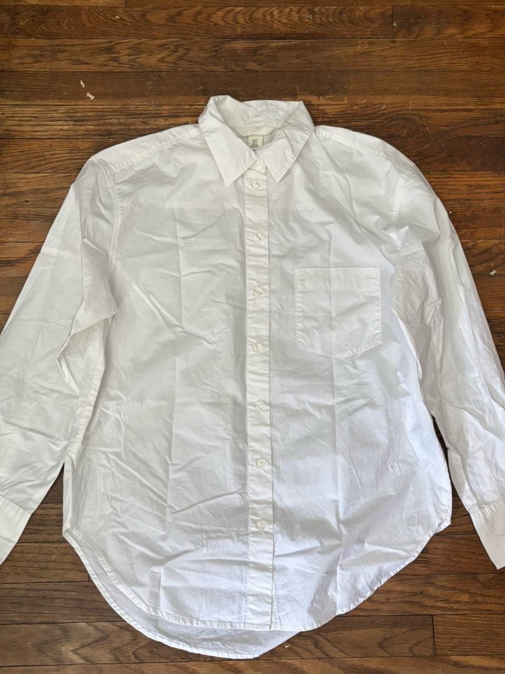 h&m button up long sleeve shirt